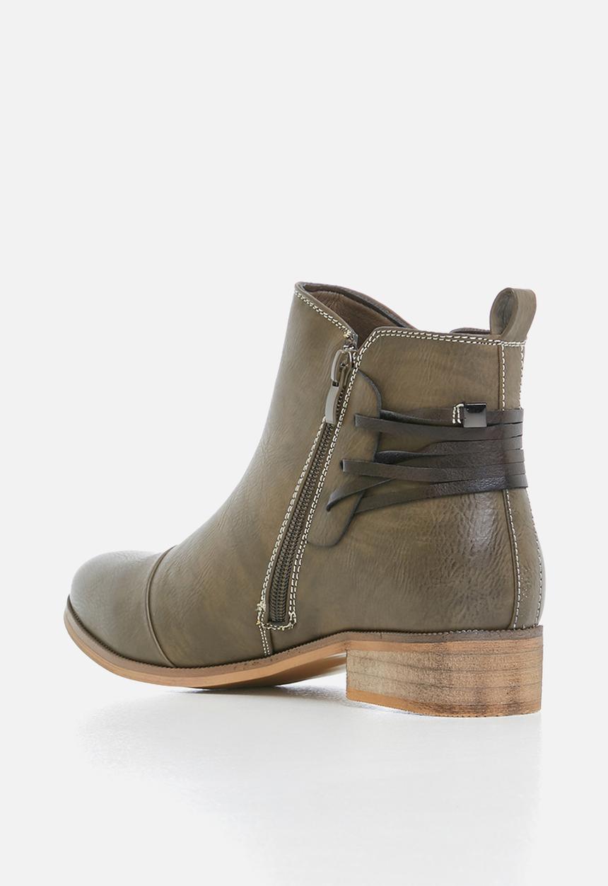 Miss Black - Clovis boot - grey