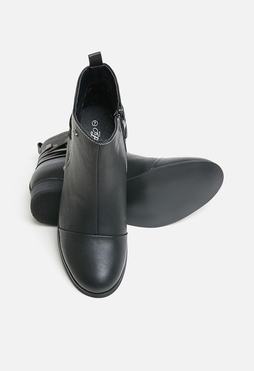 Miss Black - Clovis boot - black