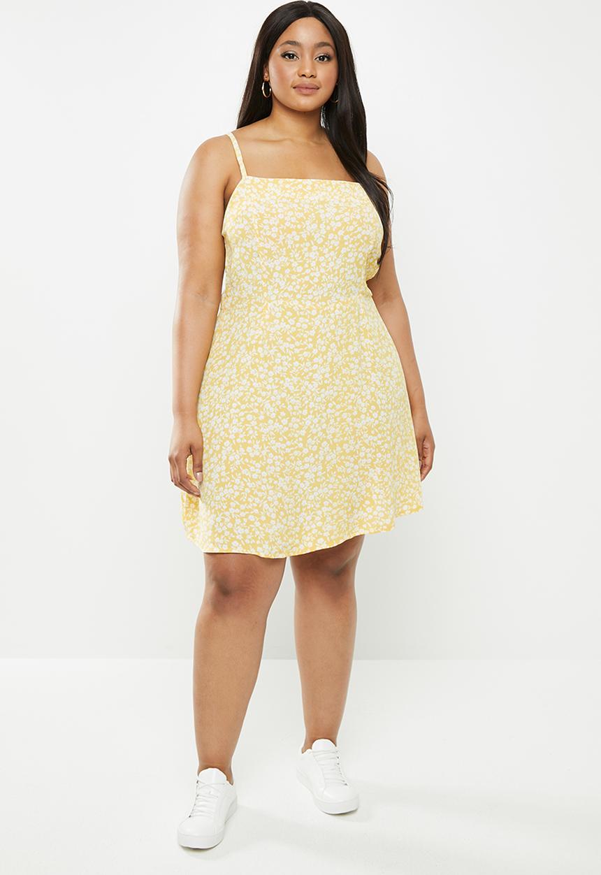 Cotton On - Curve woven kendall dress taylah ditsy - sundress