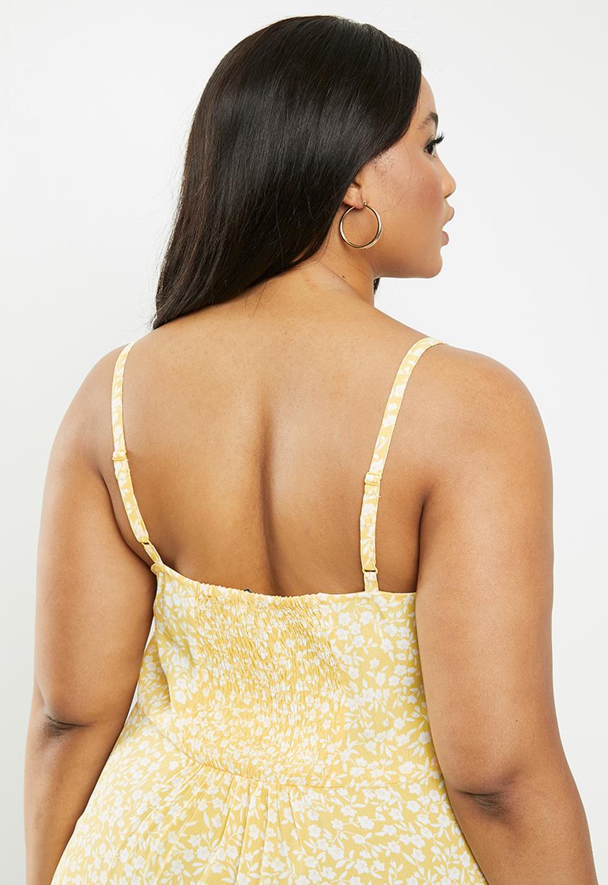 Cotton On - Curve woven kendall dress taylah ditsy - sundress