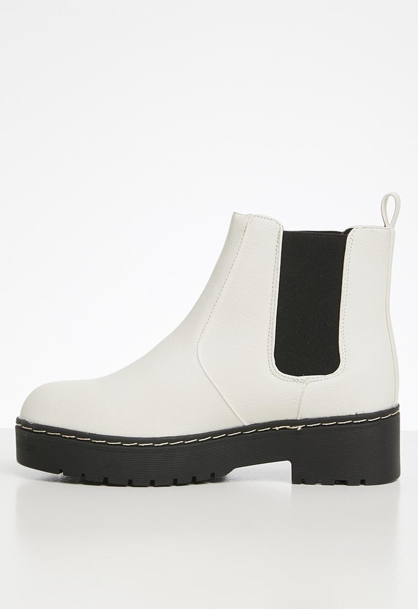 Cotton On - Frankie gusset flatform - white 