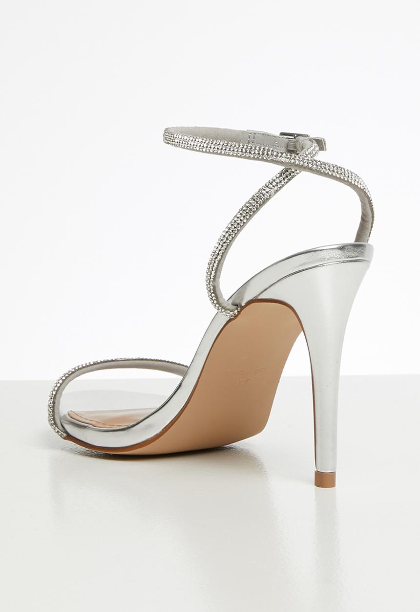Steve Madden - Festive heel - silver