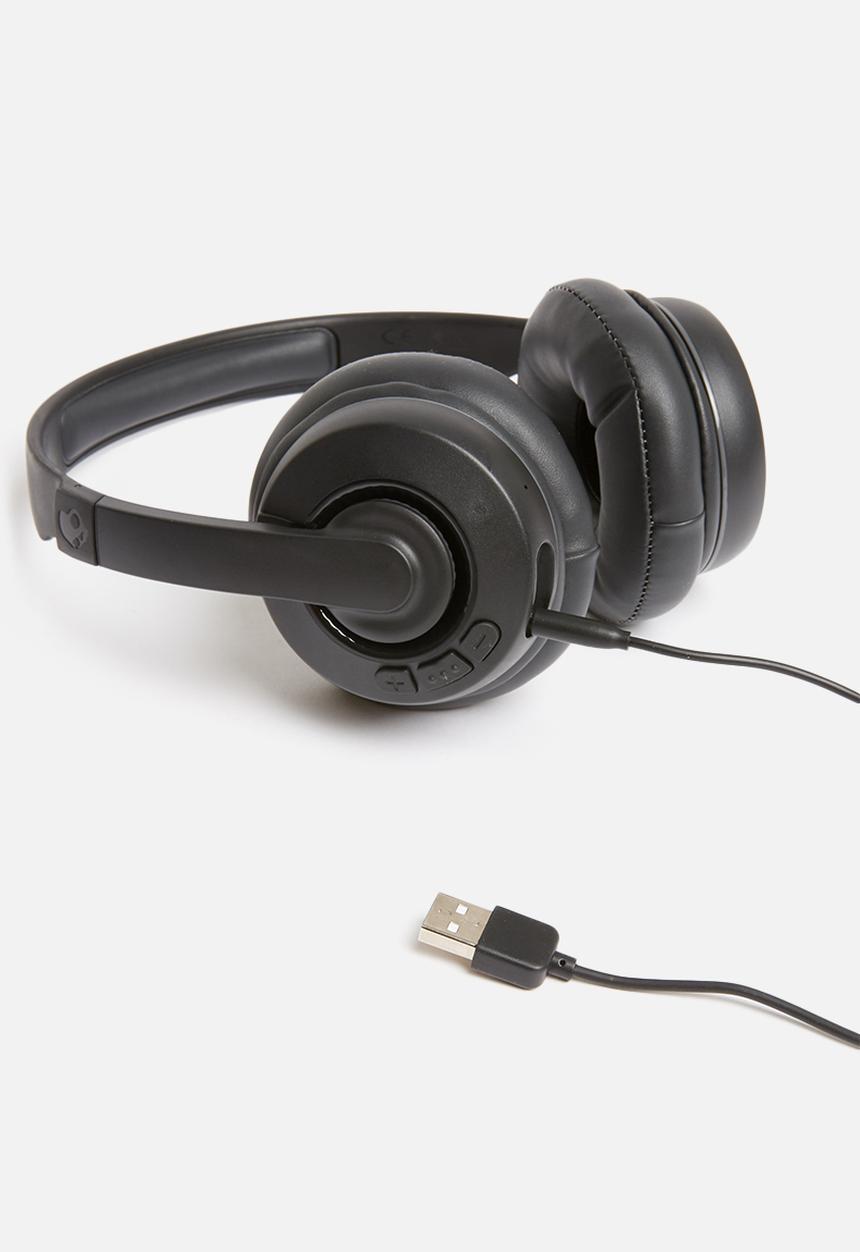 Skullcandy - Cassette wireless on-ear - black 