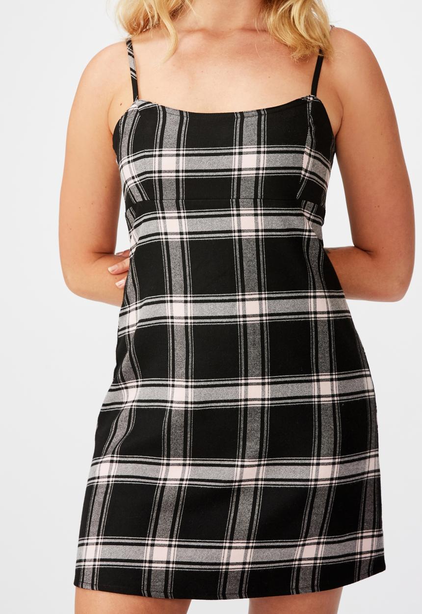 Factorie - Check dress - stella pink check