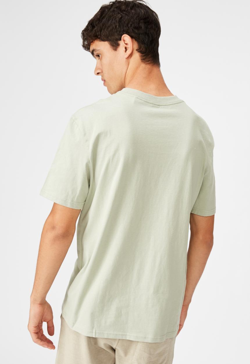 Factorie - Villains and vandals pocket tee - green 