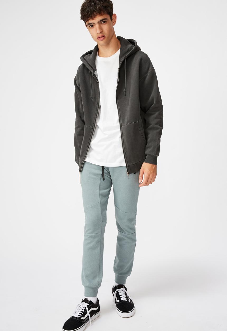 Factorie - Tech track pant - green
