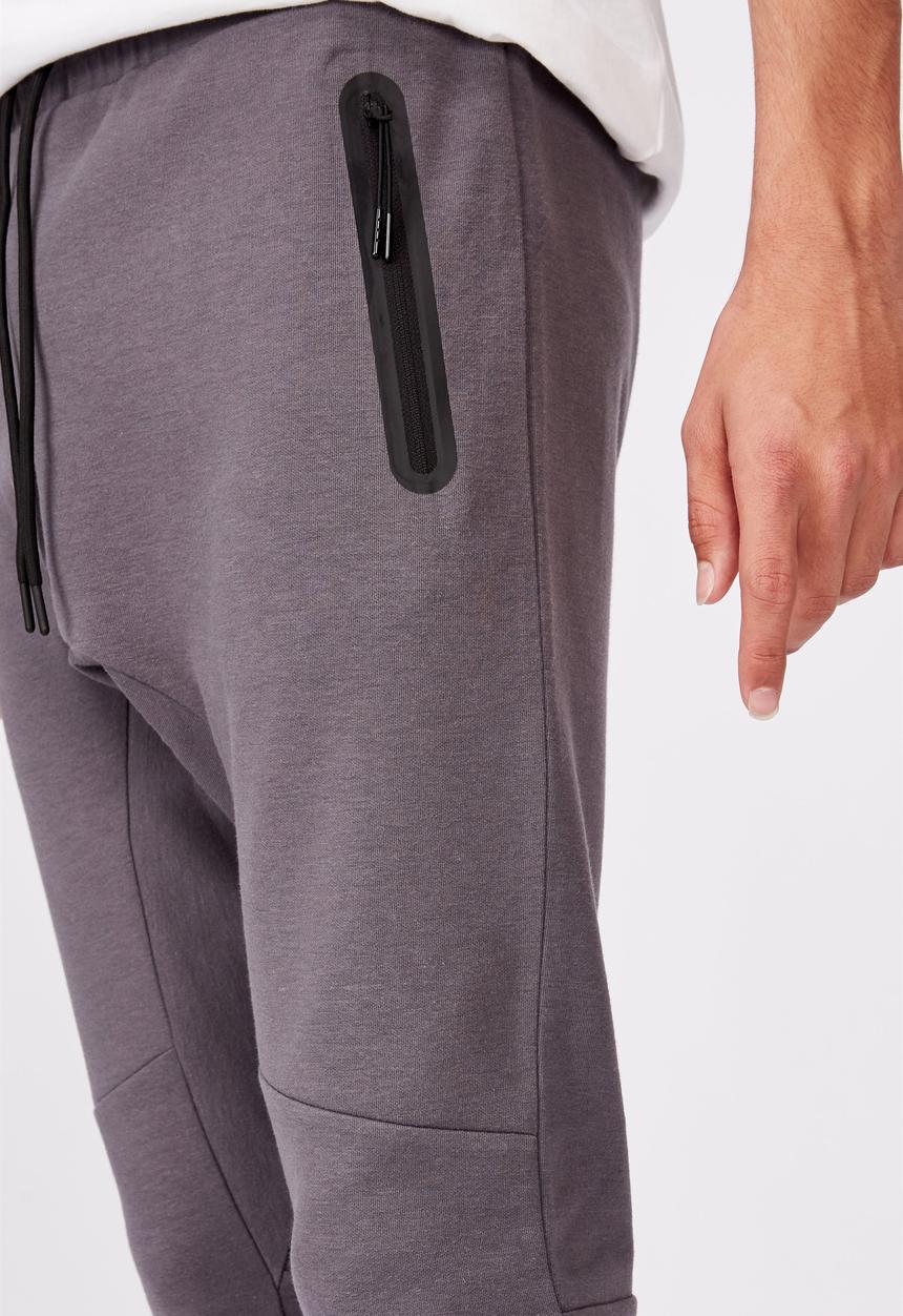 Factorie - Tech track pant - grey 