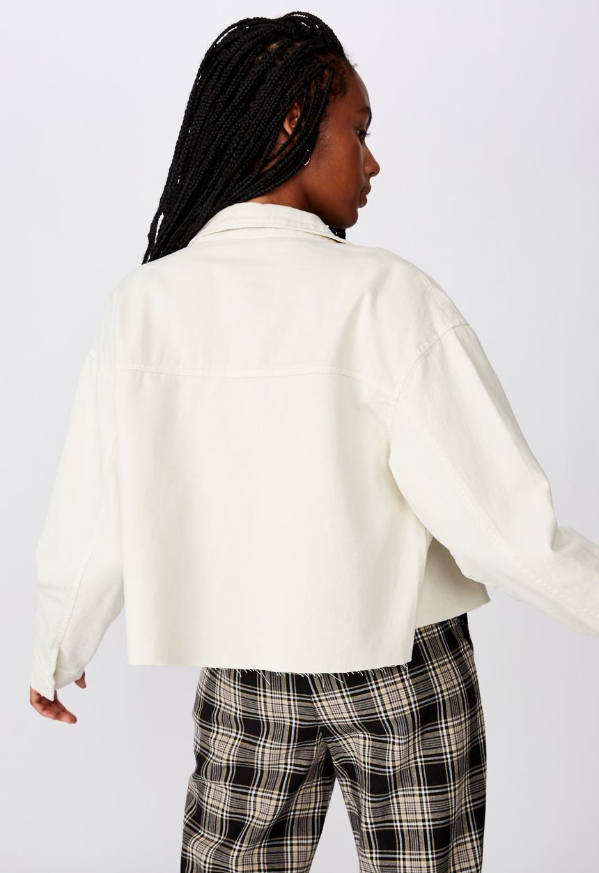 Factorie - Utility jacket - cream 
