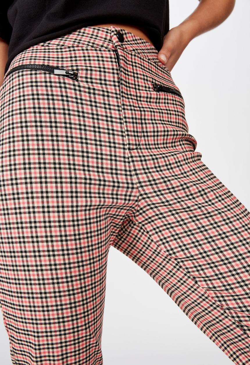 Factorie - Stretch check pant - multi