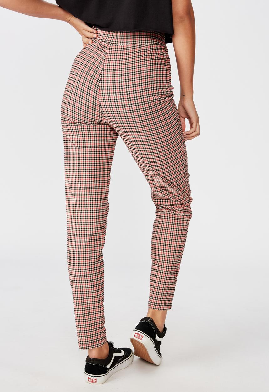 Factorie - Stretch check pant - multi