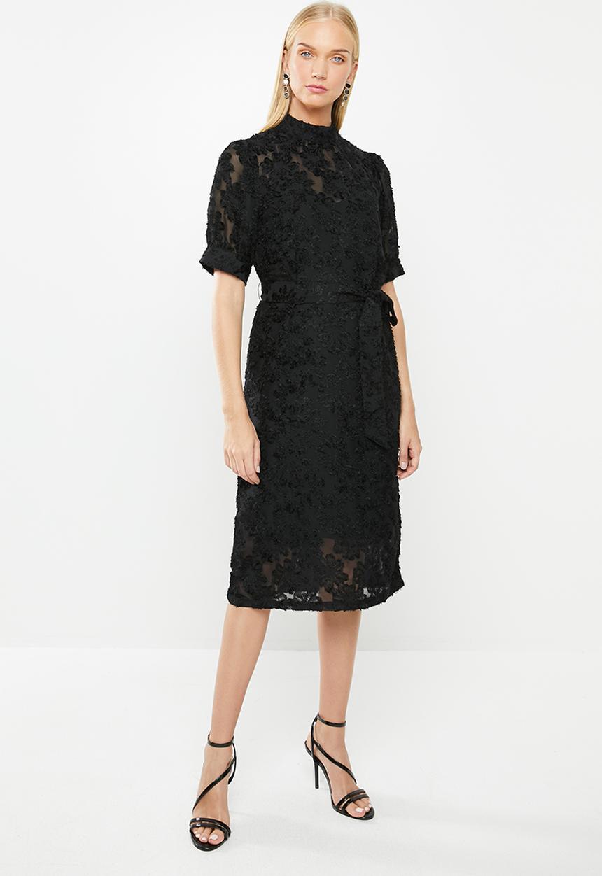 Vero Moda - Ice midi dress - black