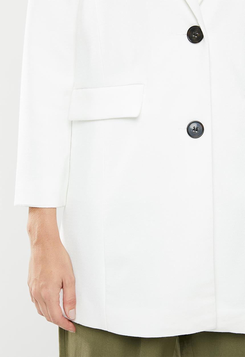 Jacqueline de Yong - Inell brighton 7/8 jacket - white 