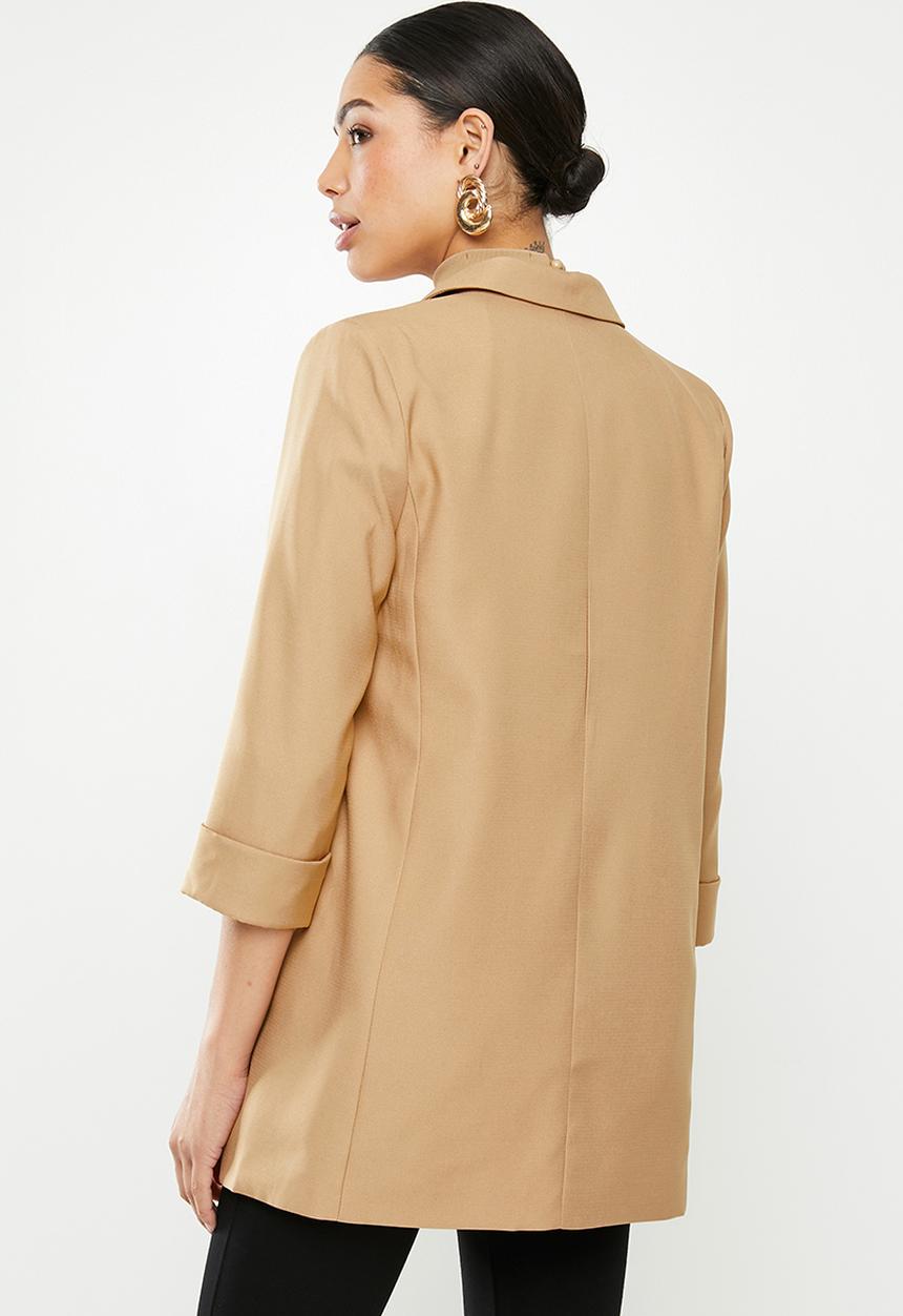 Missguided - Basic blazer - beige
