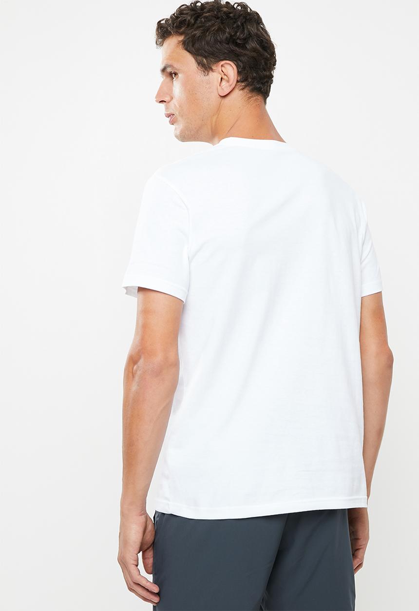 RVCA - Down with pocket tee - white