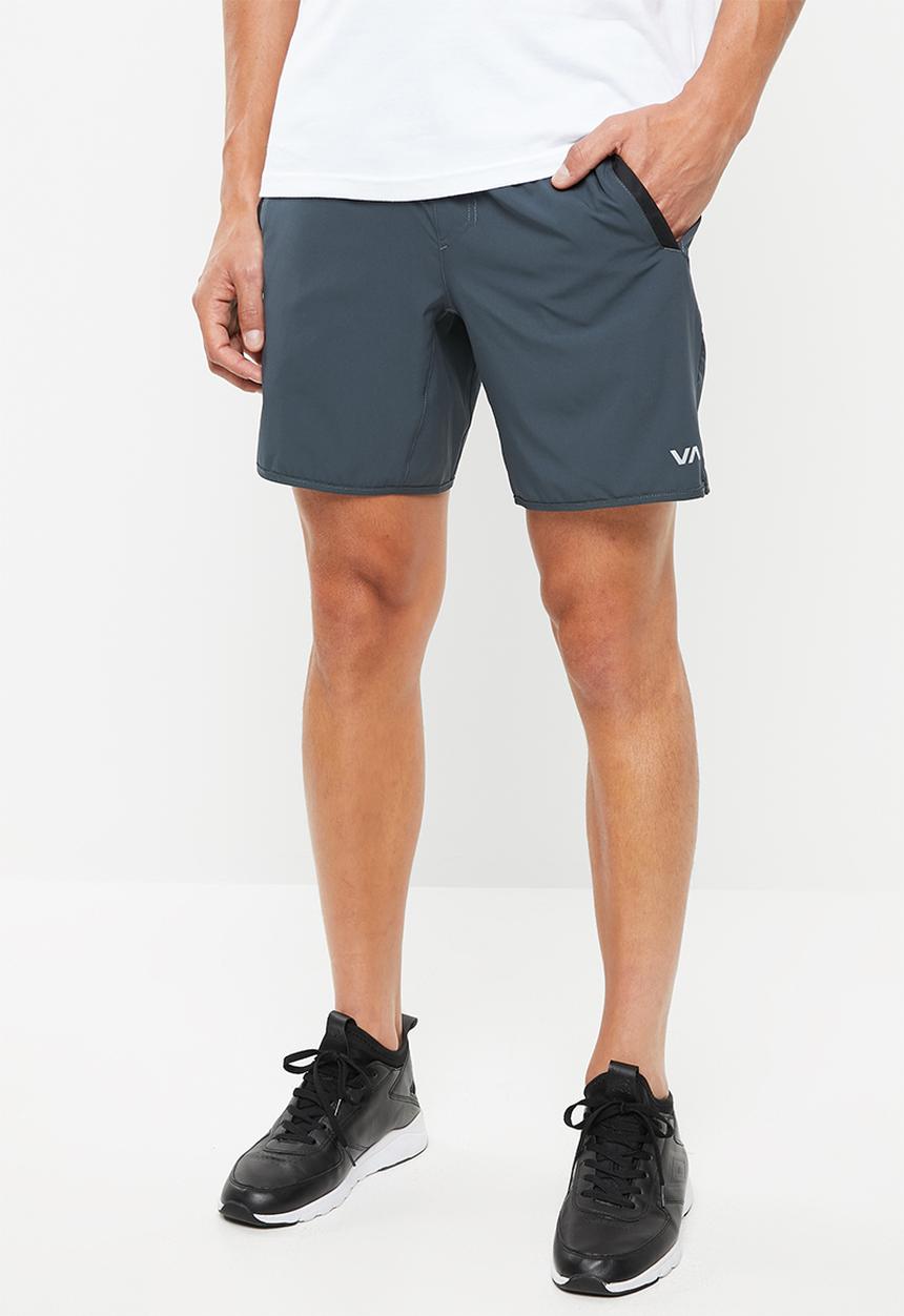 RVCA - Yogger stretch shorts - blue