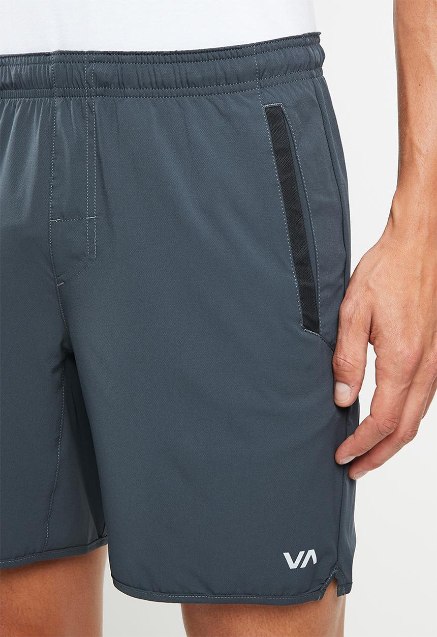 RVCA - Yogger stretch shorts - blue