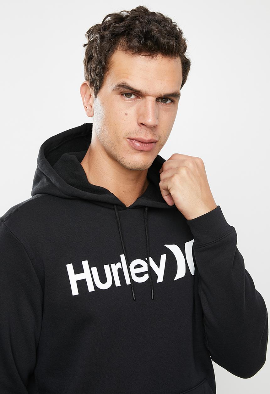 Hurley - Surf check one & only pullover hoodie - black
