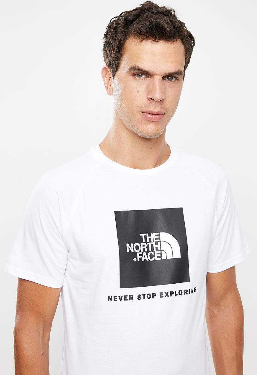The North Face - Redbox raglan tee - white