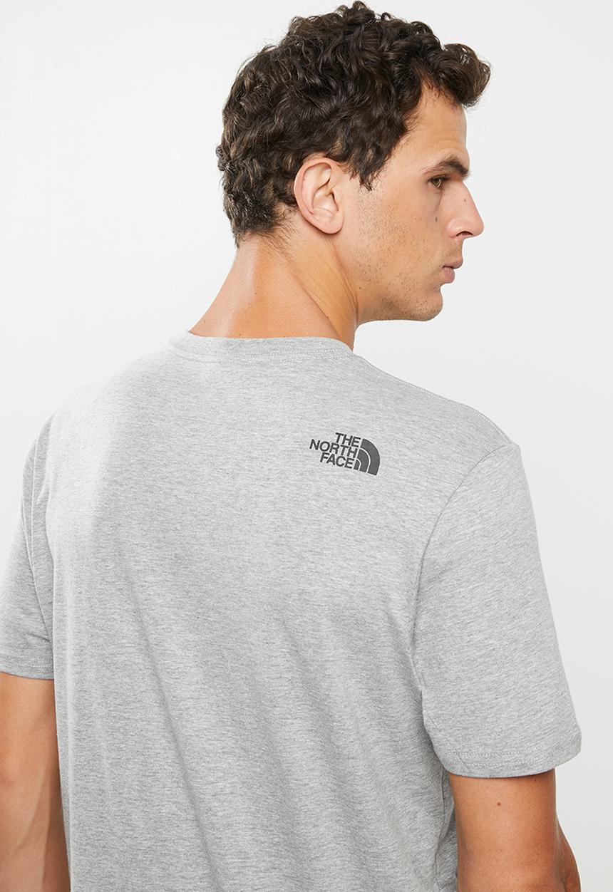 The North Face - Fine short sleeve tee - grey