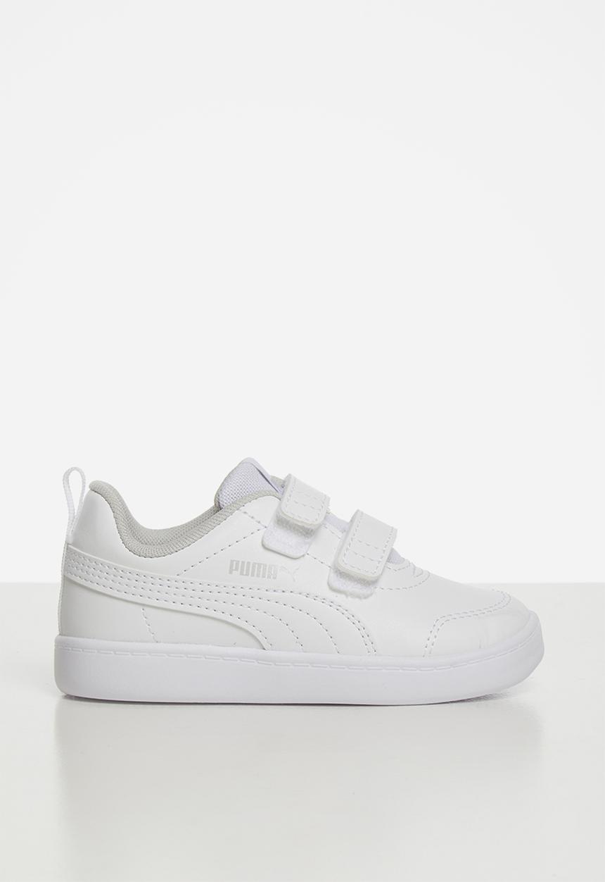 PUMA - Courtflex v2 v inf - white 