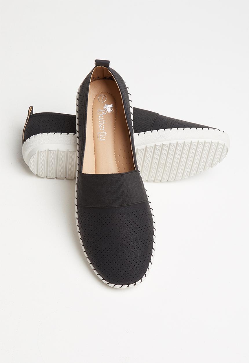 Butterfly Feet - Tatum slip-on - black