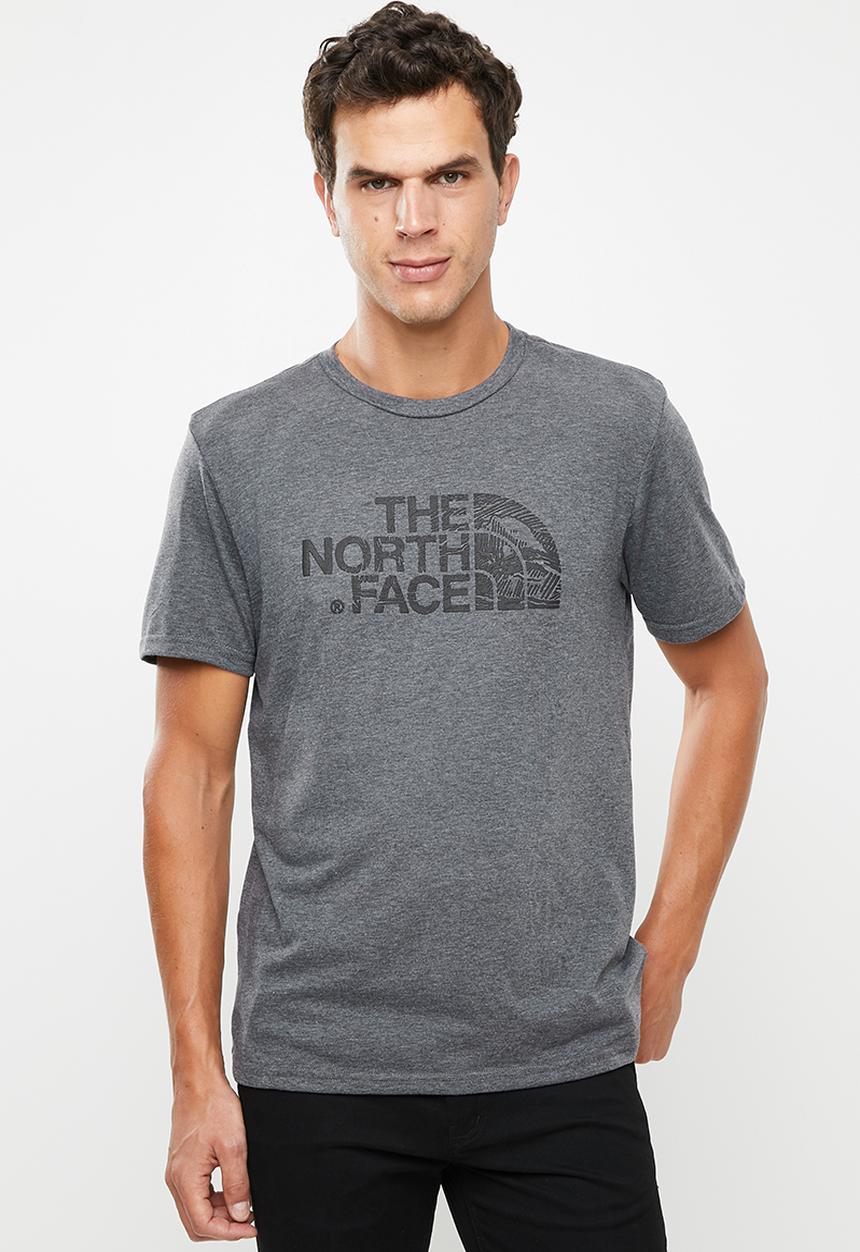 The North Face - Woodcut dome tee - grey