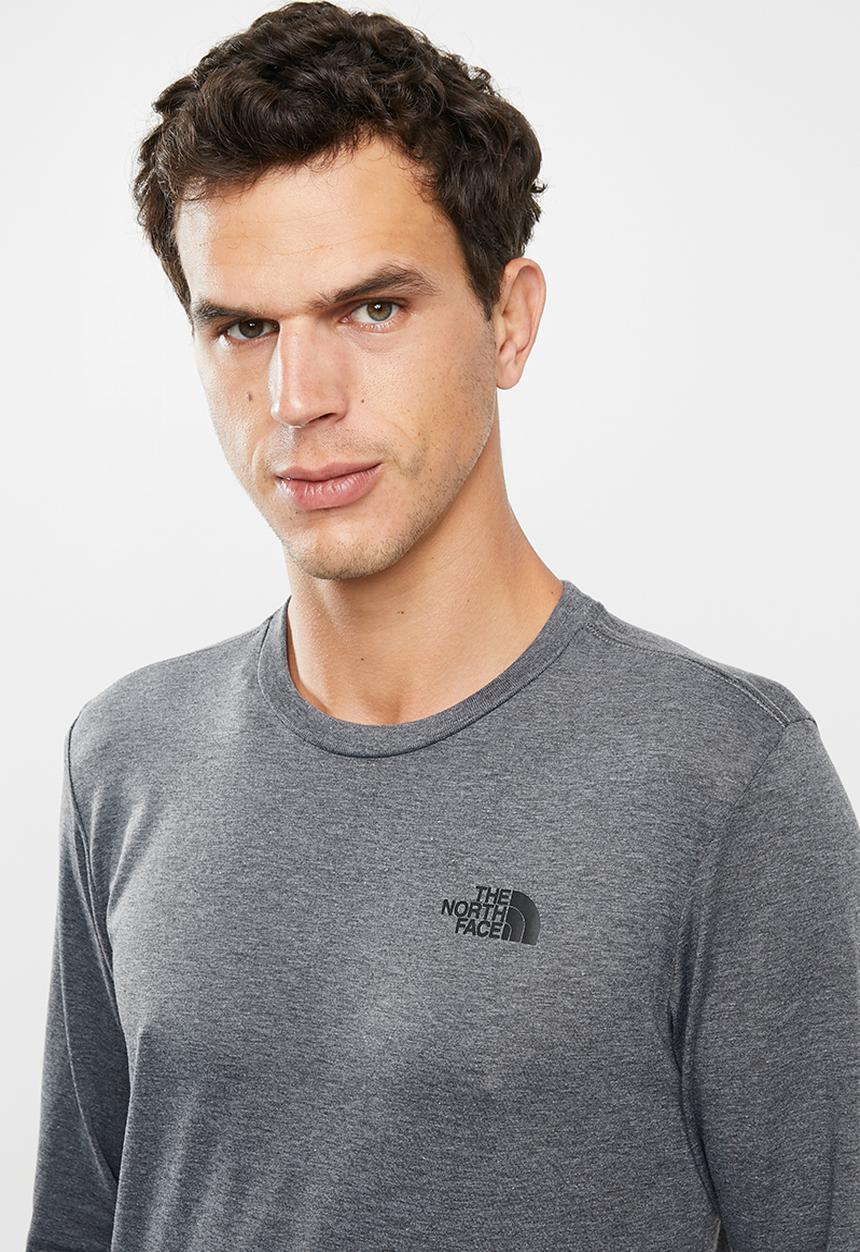 The North Face - Easy long sleeve tee - grey