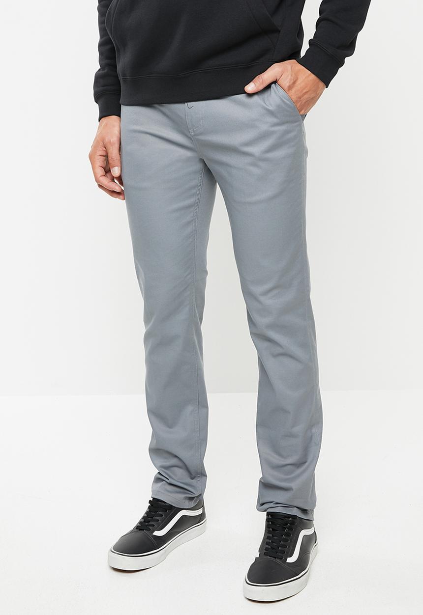 Hurley - One & only stretch chino - grey