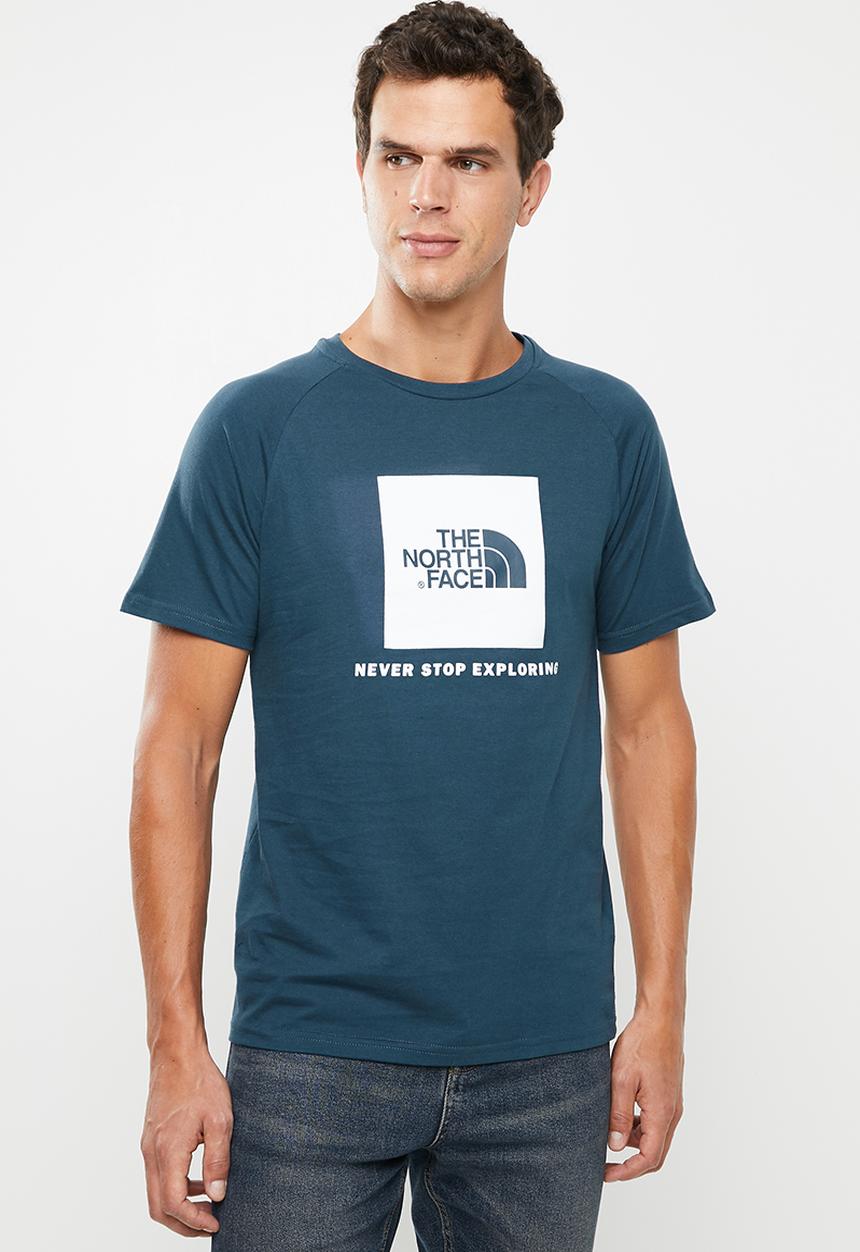The North Face - Redbox raglan tee - blue