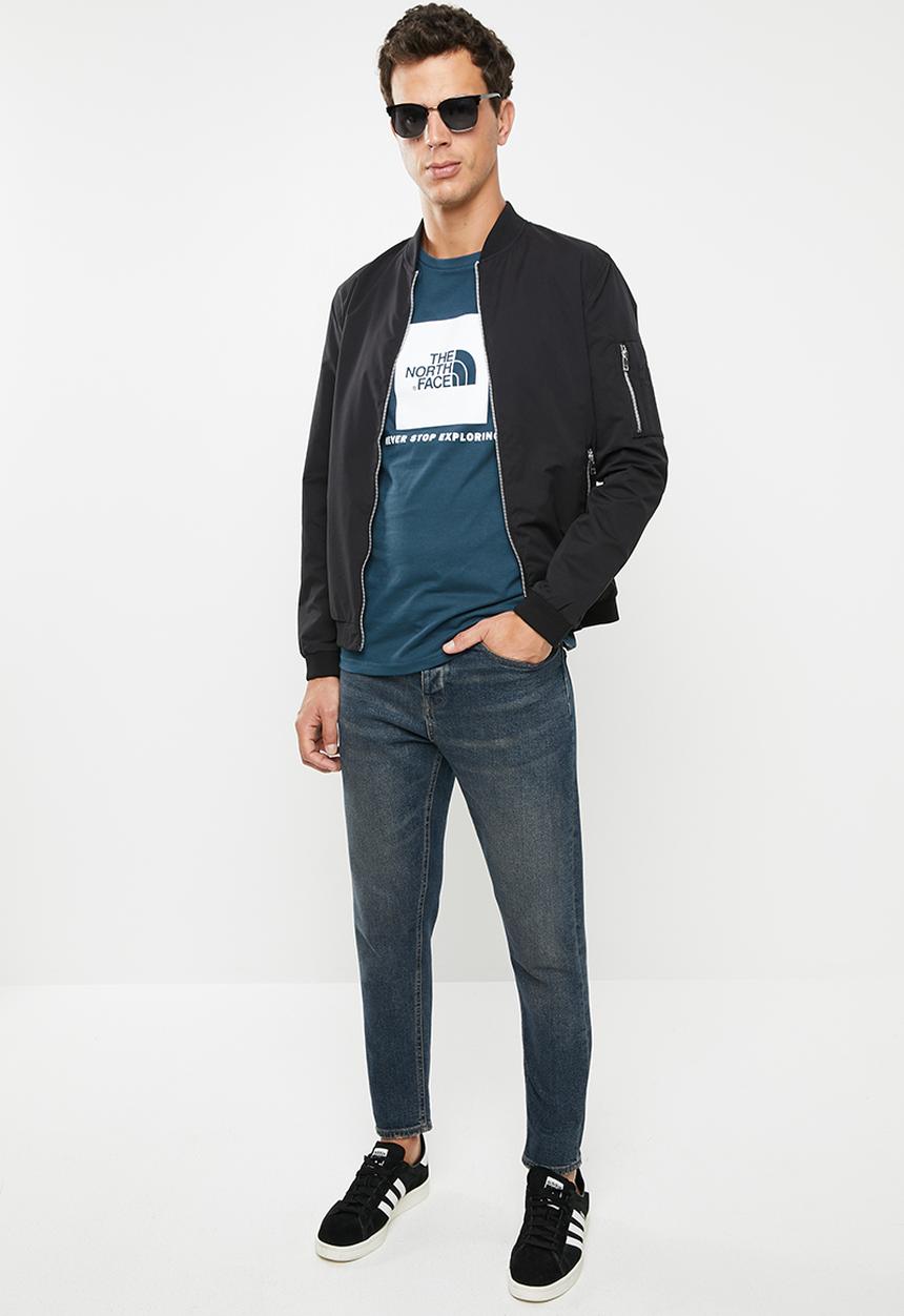 The North Face - Redbox raglan tee - blue