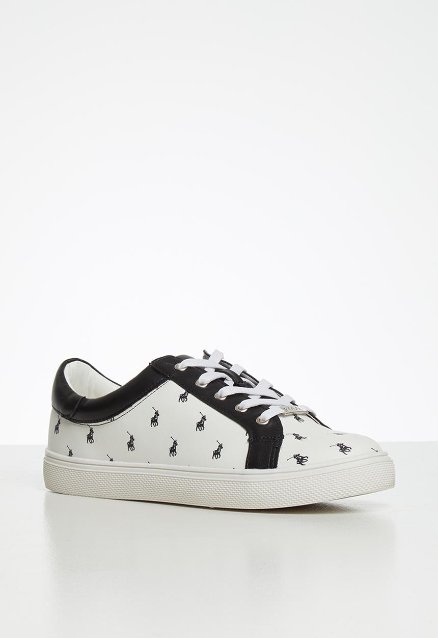 POLO - Valerie monogram sneaker - white