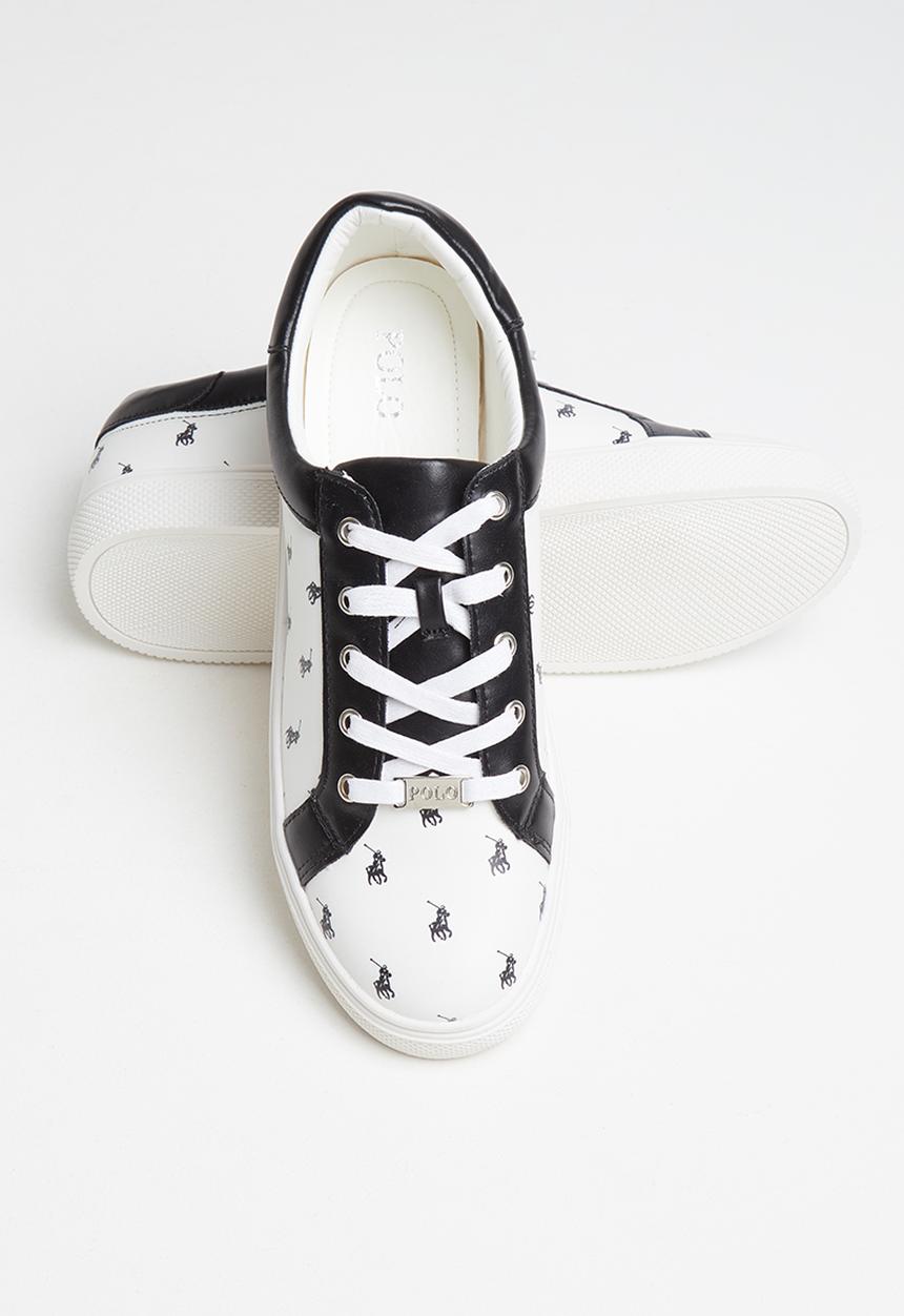 POLO - Valerie monogram sneaker - white