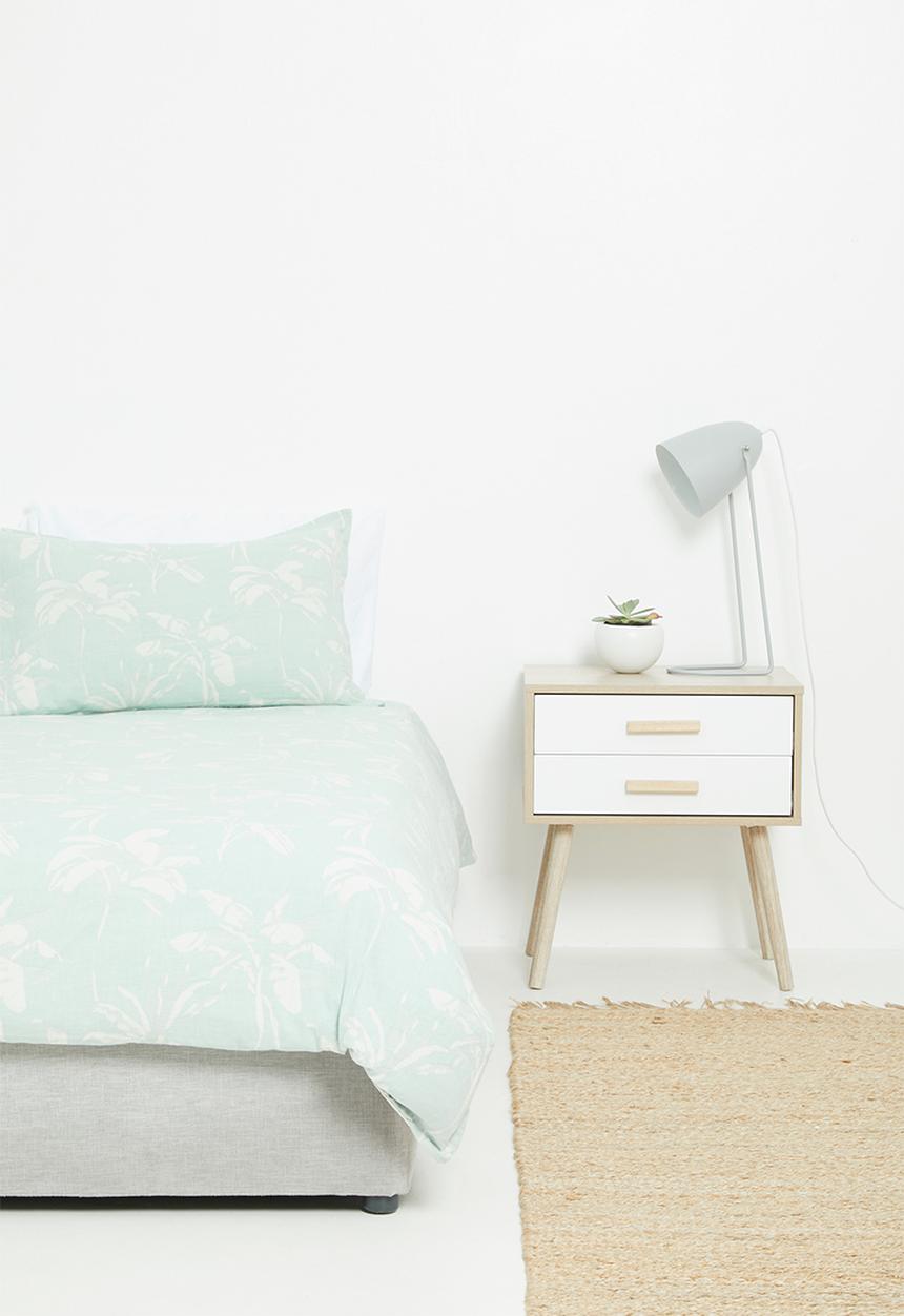 Linen House - Tropea duvet cover - aqua