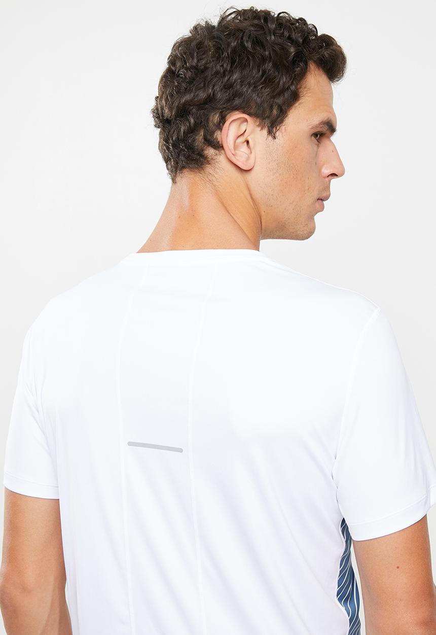 ASICS - Tokyo short sleeve tee - blue & white