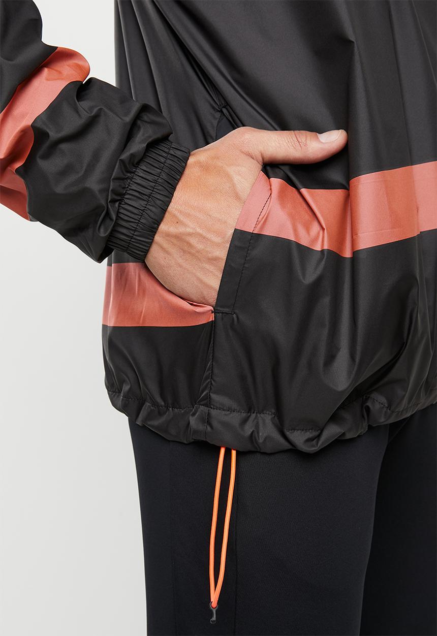 adidas Performance - Adidas w.n.d jacket - black & orange 