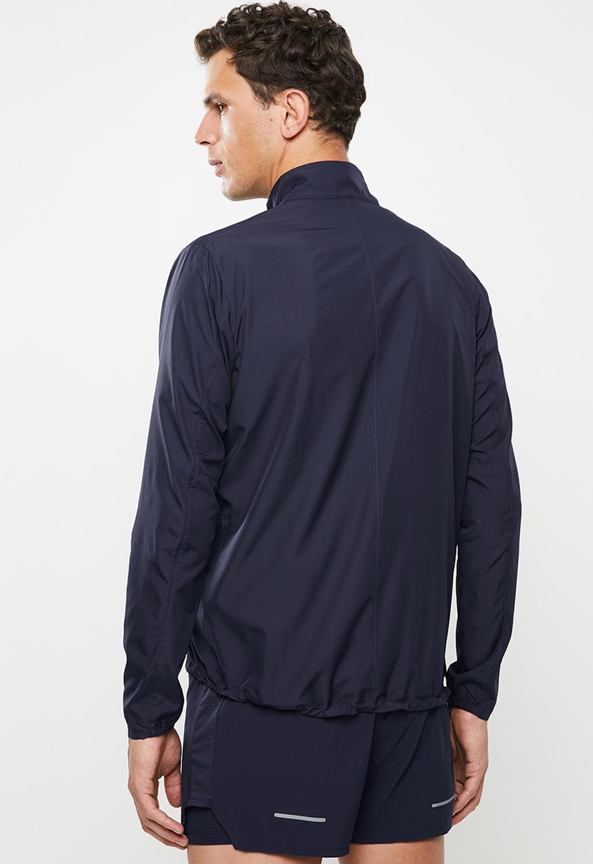 ASICS - Silver jacket - peacoat