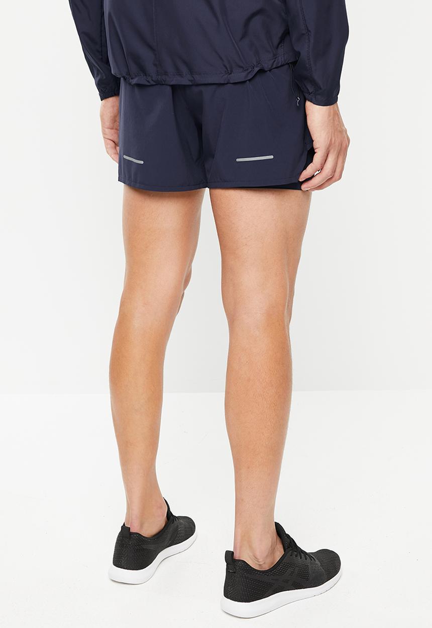 ASICS - Road 2-in-1 5inch shorts - peacoat