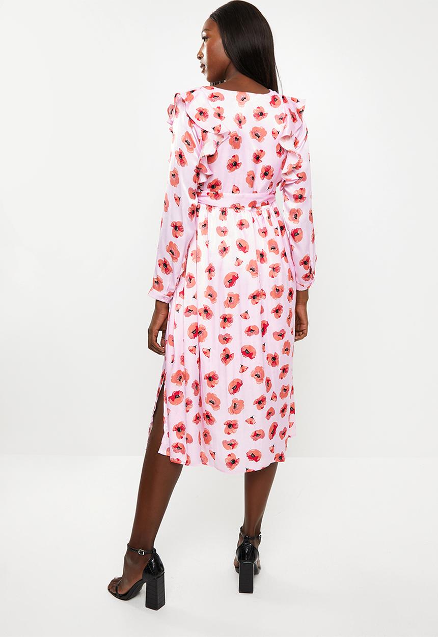 Glamorous - Maternity poppy dress - multi
