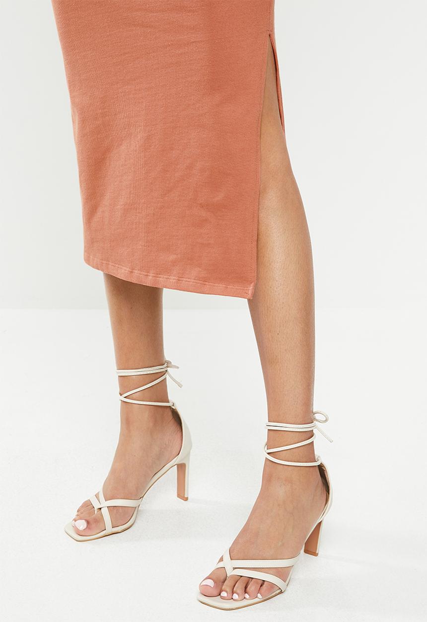 Glamorous - Pencil skirt - faded rust