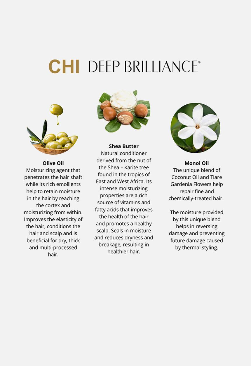 CHI - Deep Brilliance Olive & Monoi Smooth Edge High Shine & Firm Hold