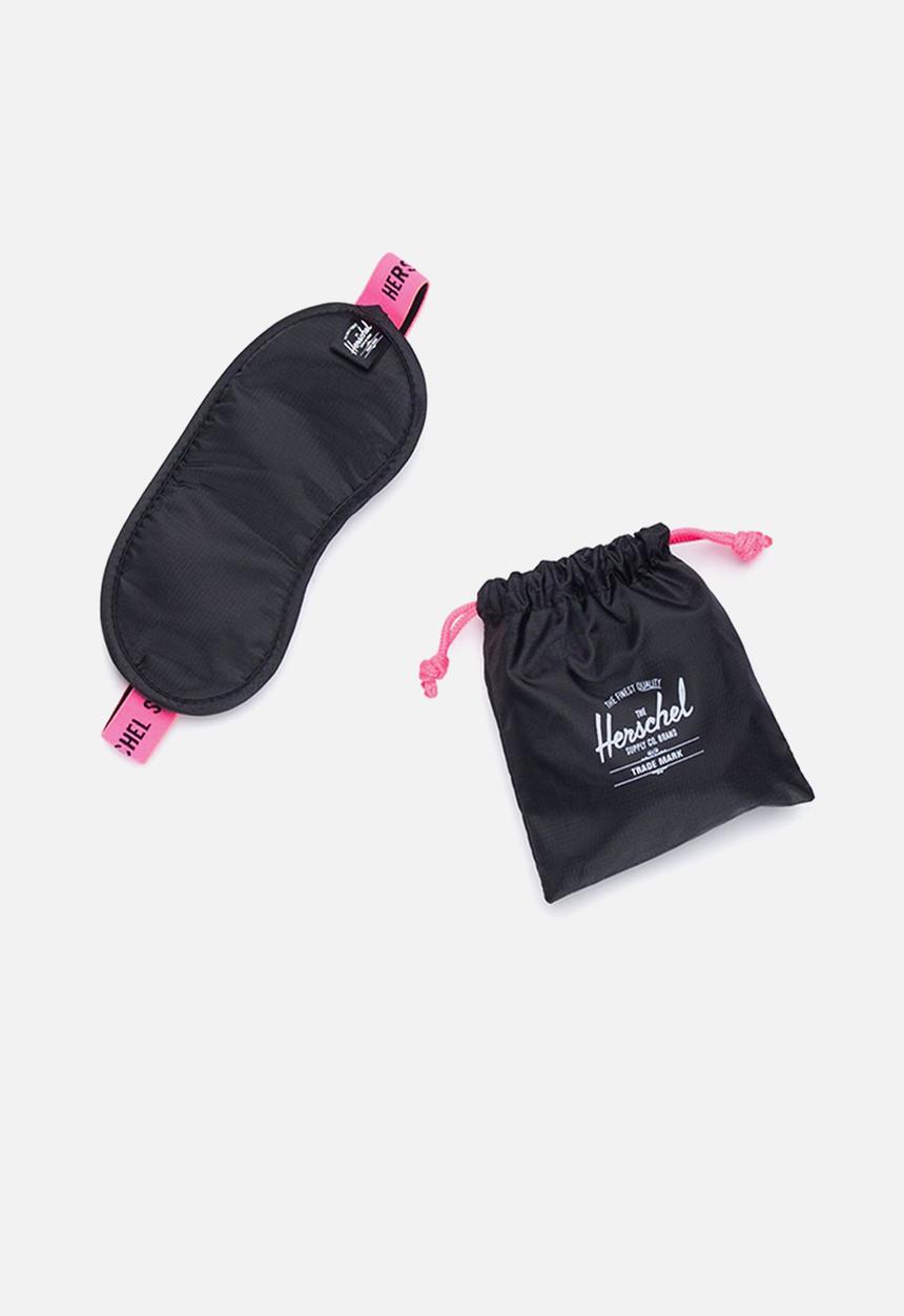 Herschel Supply Co. - Eye mask - black & neon pink