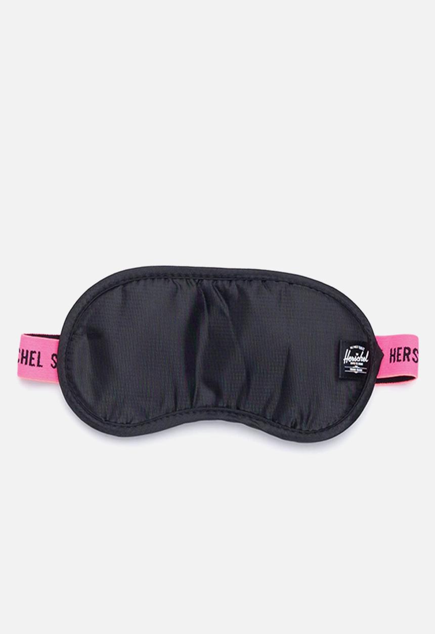 Herschel Supply Co. - Eye mask - black & neon pink