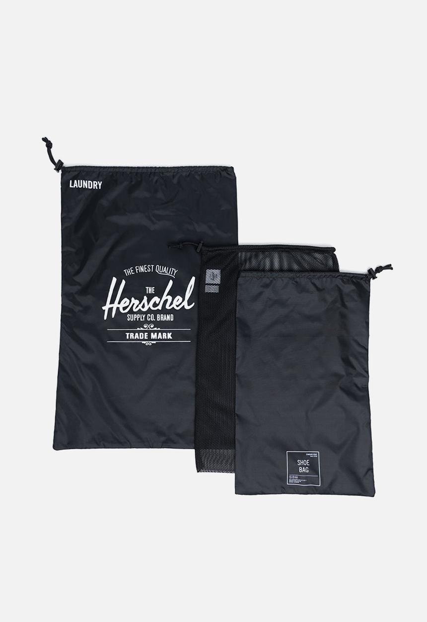 Herschel Supply Co. - Laundry & shoe set - black