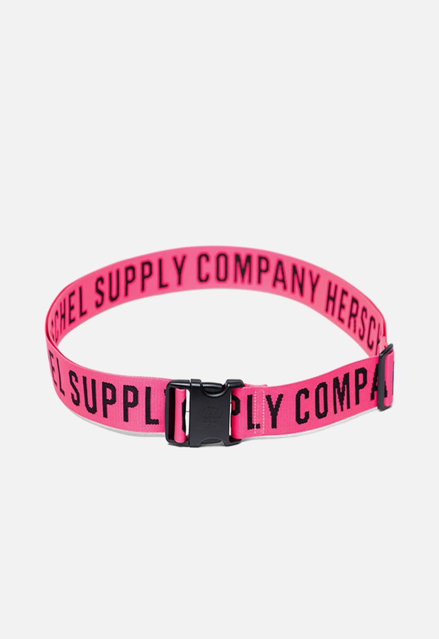 Herschel Supply Co. - Luggage belt - neon pink & black