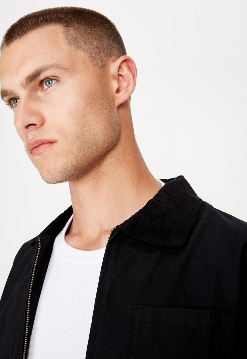 Cotton On - Worker jacket - black