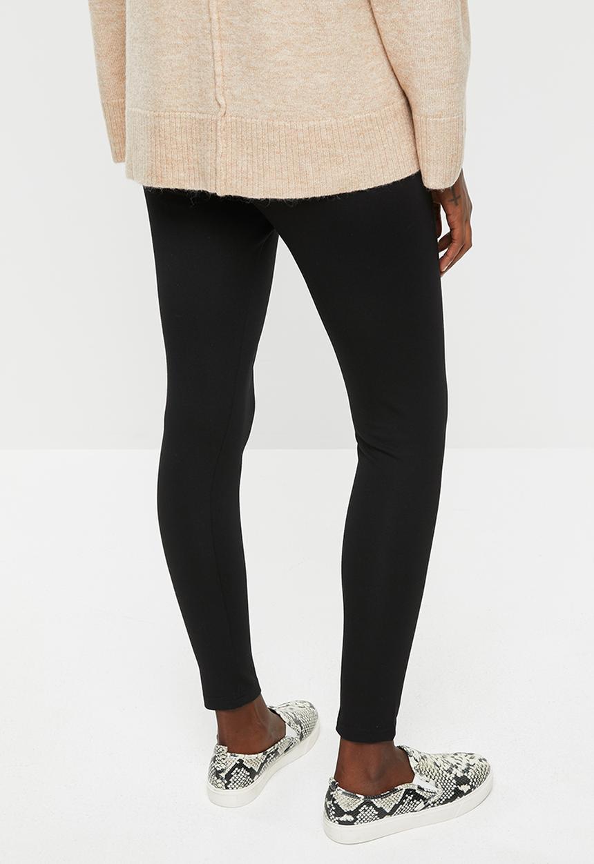 Cotton On - Maternity ponte pants - black