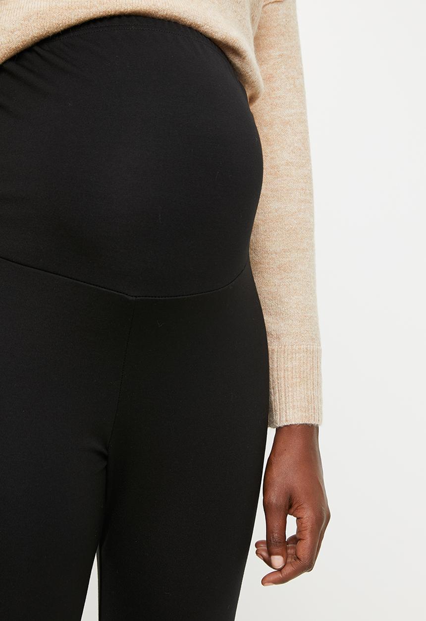 Cotton On - Maternity ponte pants - black