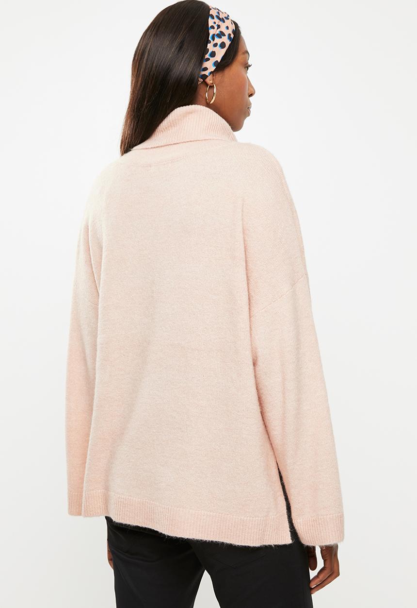 Cotton On - Maternity os slouchy roll neck - rose smoke