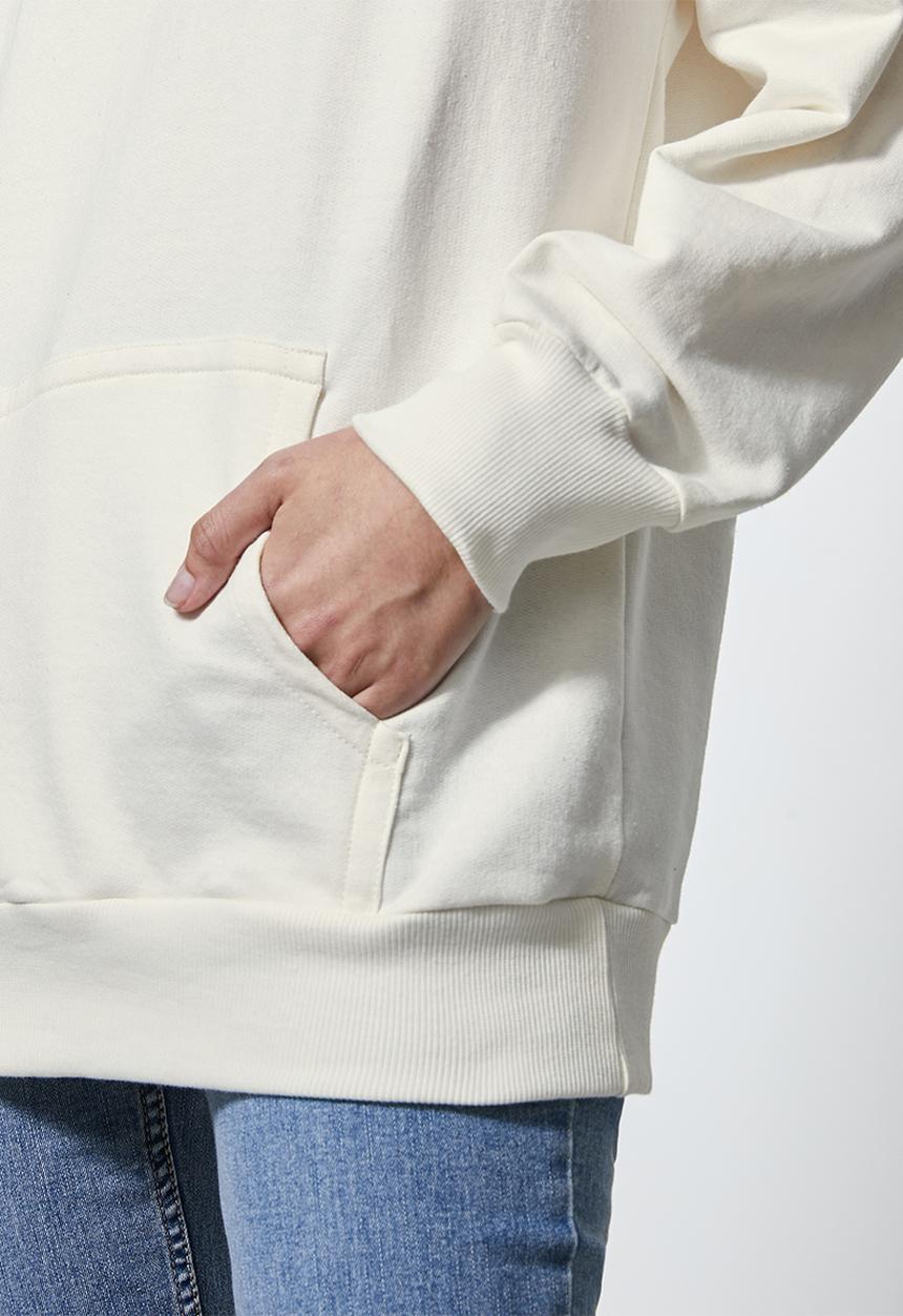 Superbalist - Longline hoodie - cream 