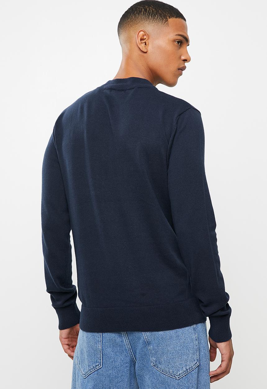 Brave Soul - Turtlef knitwear - navy 